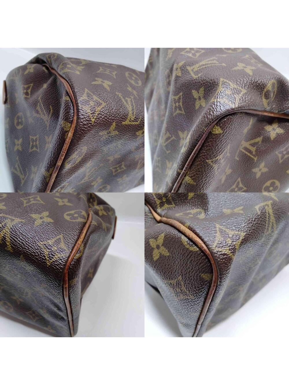 $1490 1987 Louis Vuitton Monogram Speedy 25 MI872 - Picture 4 of 15